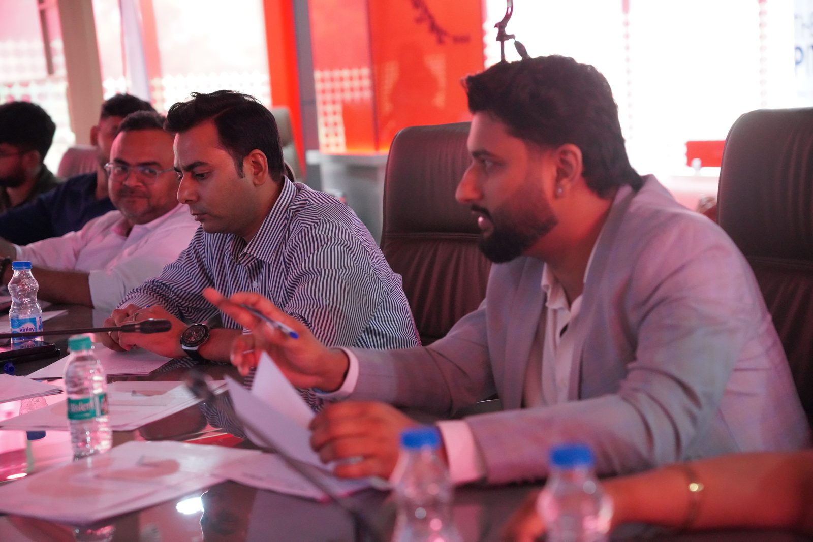 Jury listening