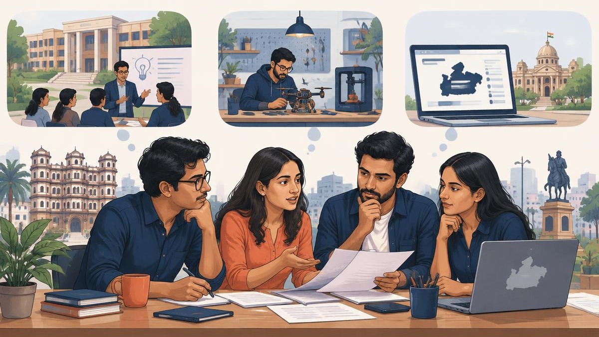 Indore startup incubators compared by focus, eligibility and funding support